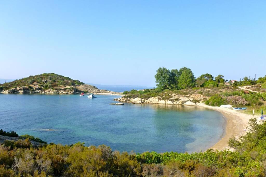 Havikee, Private Beach Villa! Ormos Panagias Exterior photo